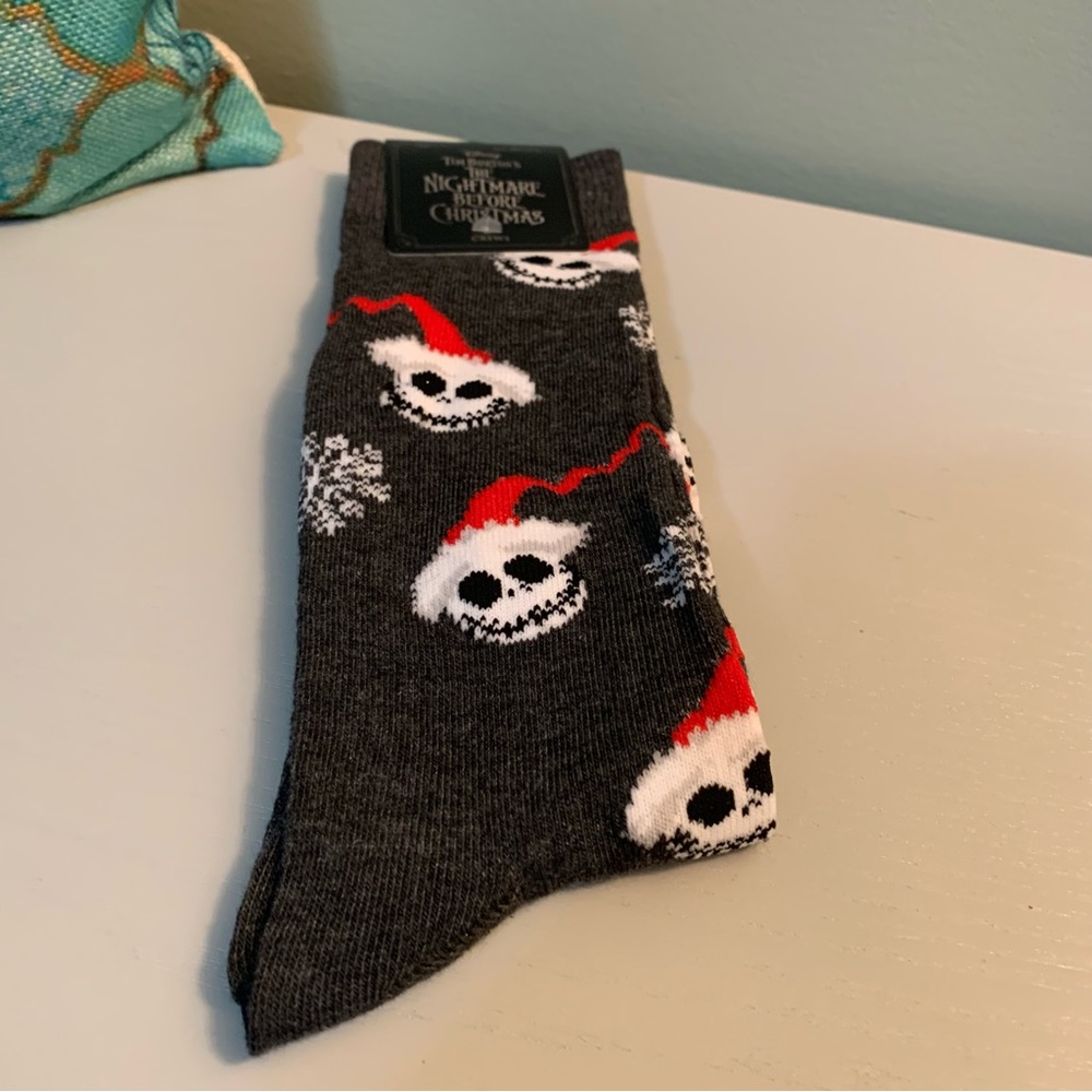 Disney’s JACK SKELLINGTON Men’s Crew Socks Nightmare Before Christmas